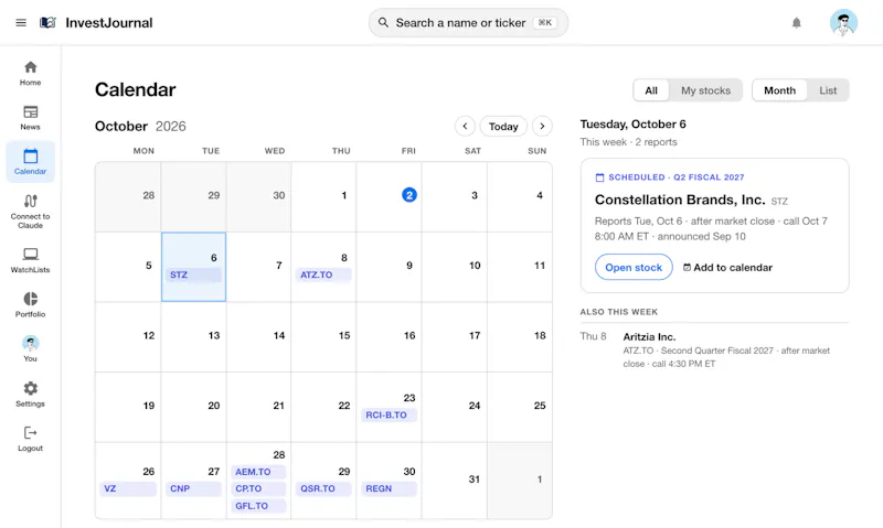 InvestJournal screenshot 7