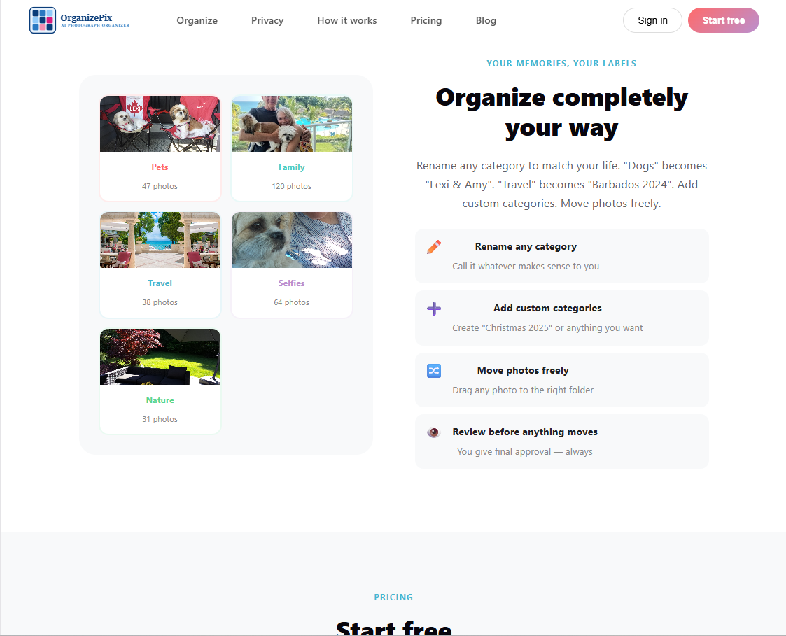 OrganizePix gallery image