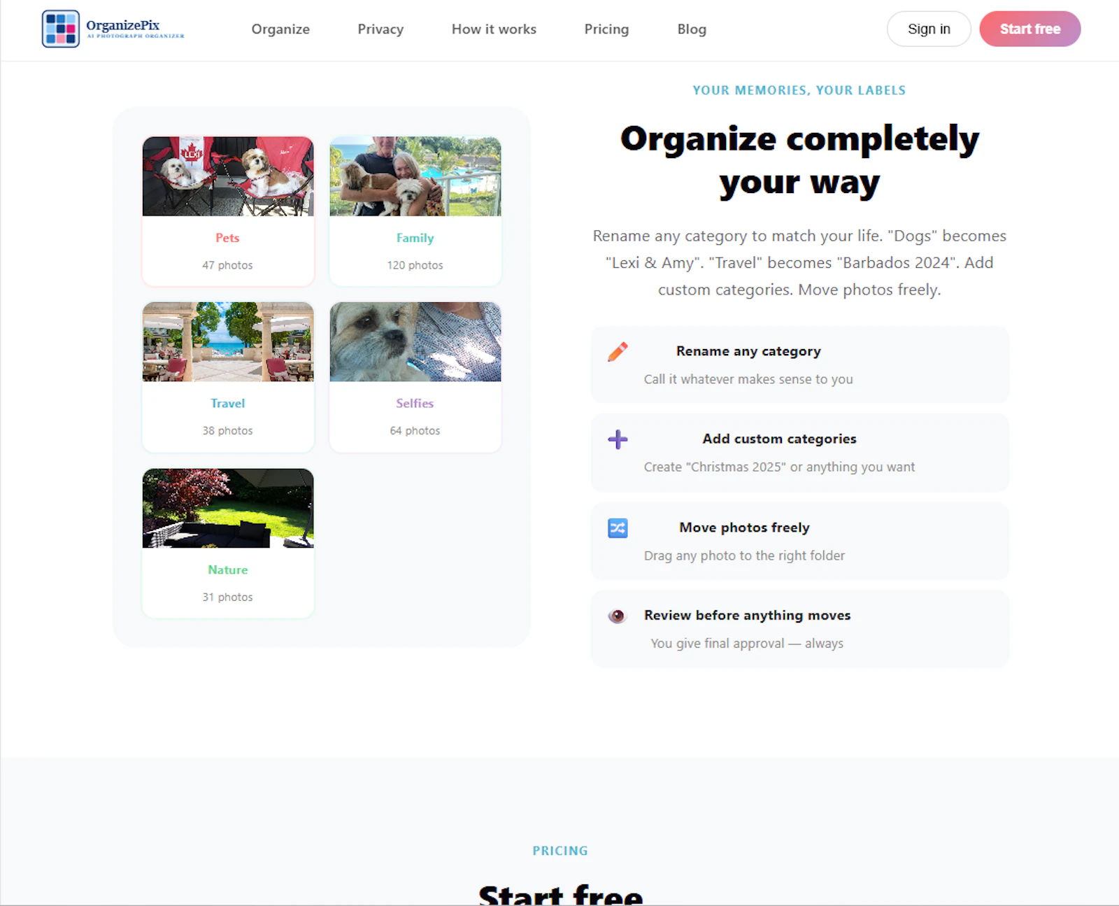 OrganizePix screenshot 3