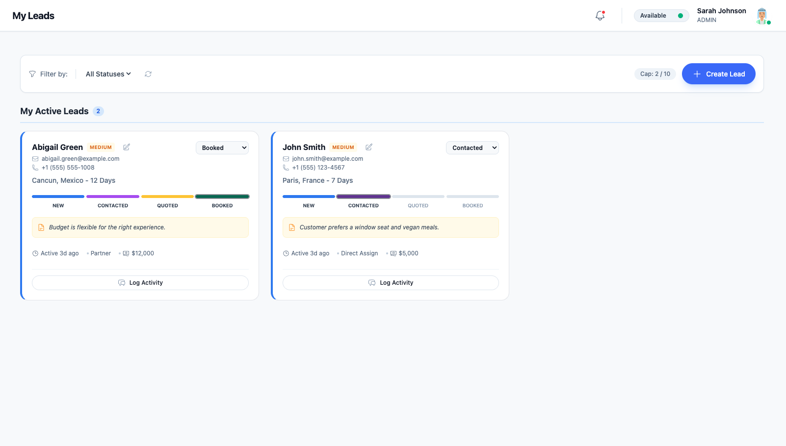Travilead: Automated Lead Distribution - Screenshot 3 showing product features and functionality