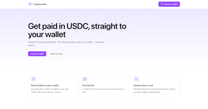 Cryptoscribe screenshot 1