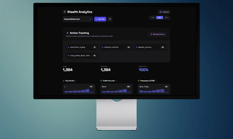 Stealth Analytics screenshot 1
