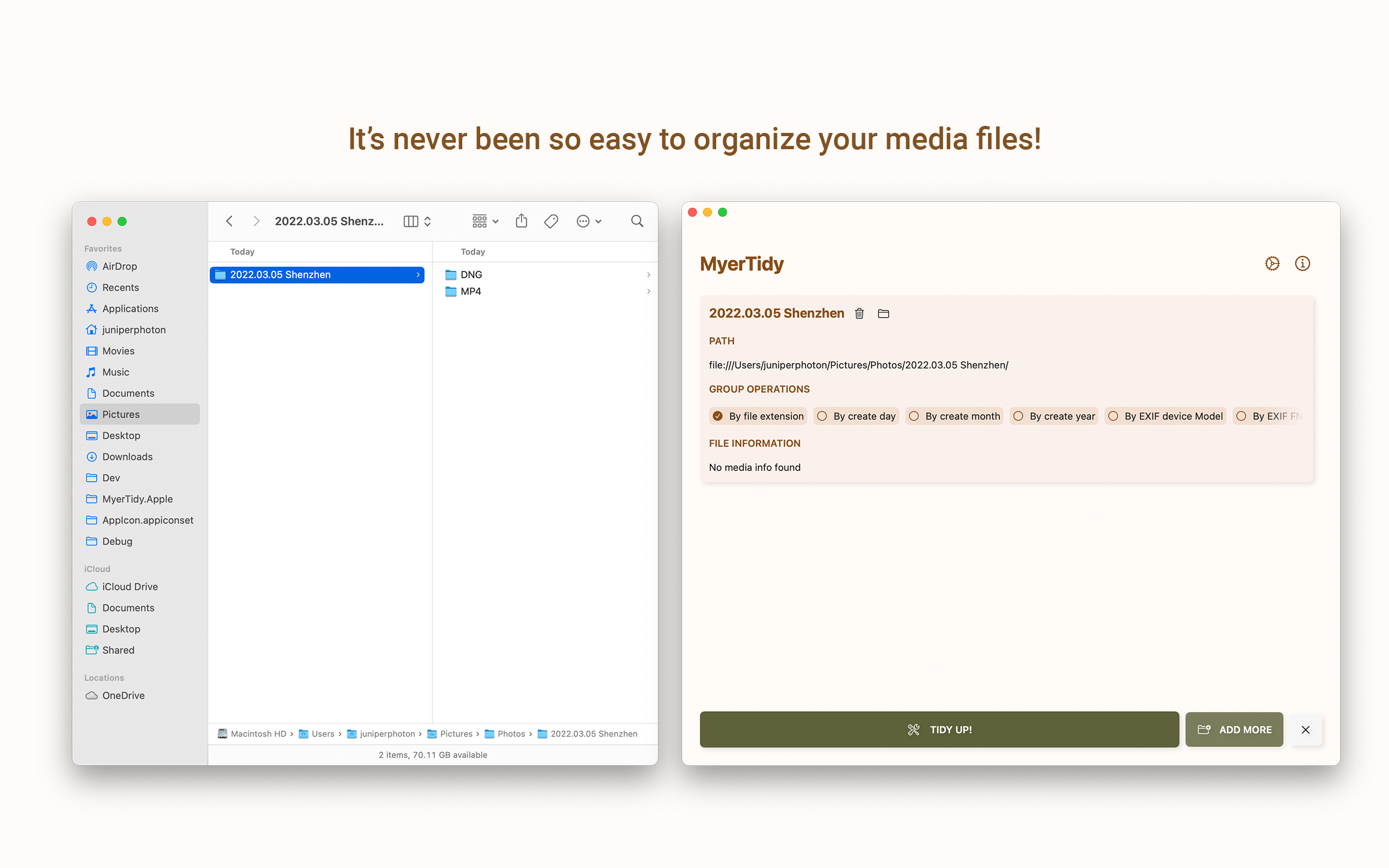 MyerTidy gallery image