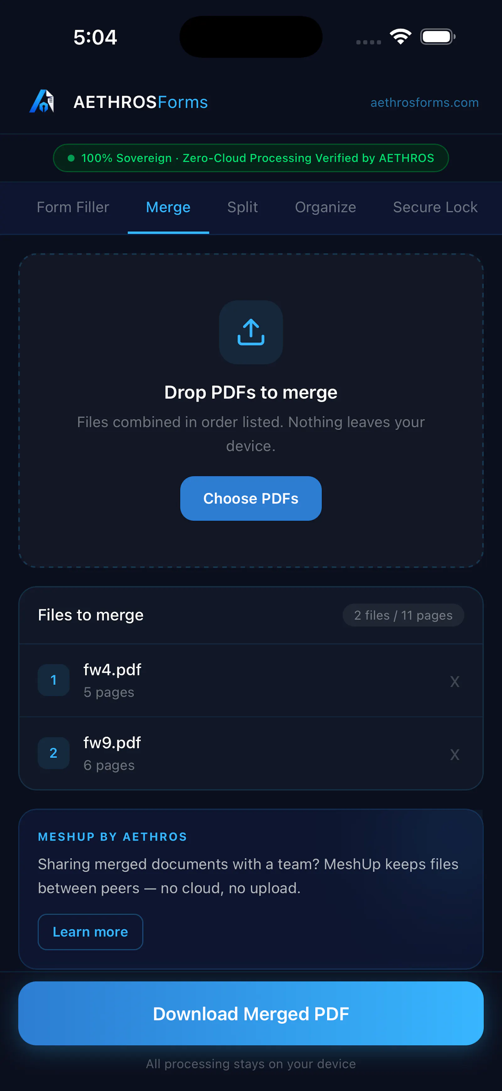 AethrosForms screenshot 7