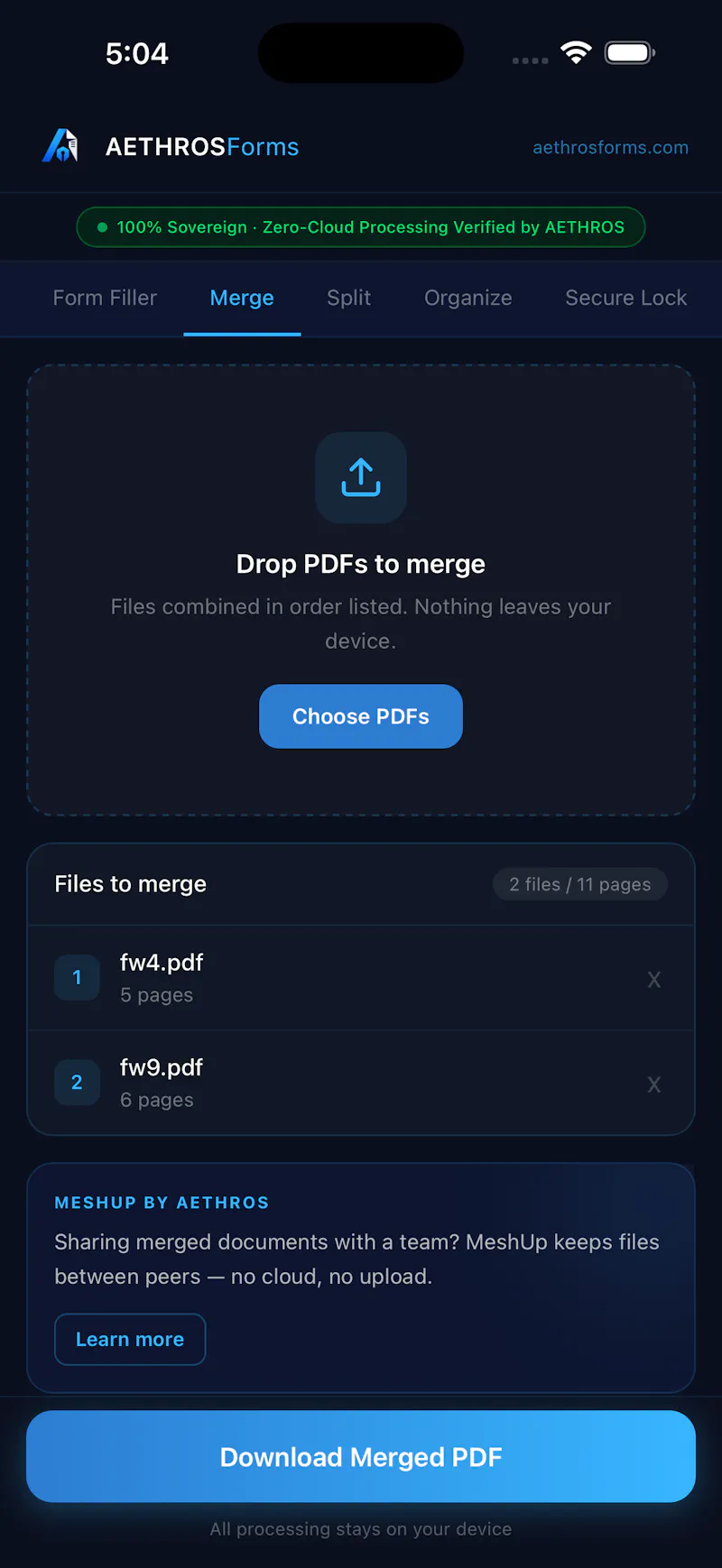 AethrosForms screenshot 7