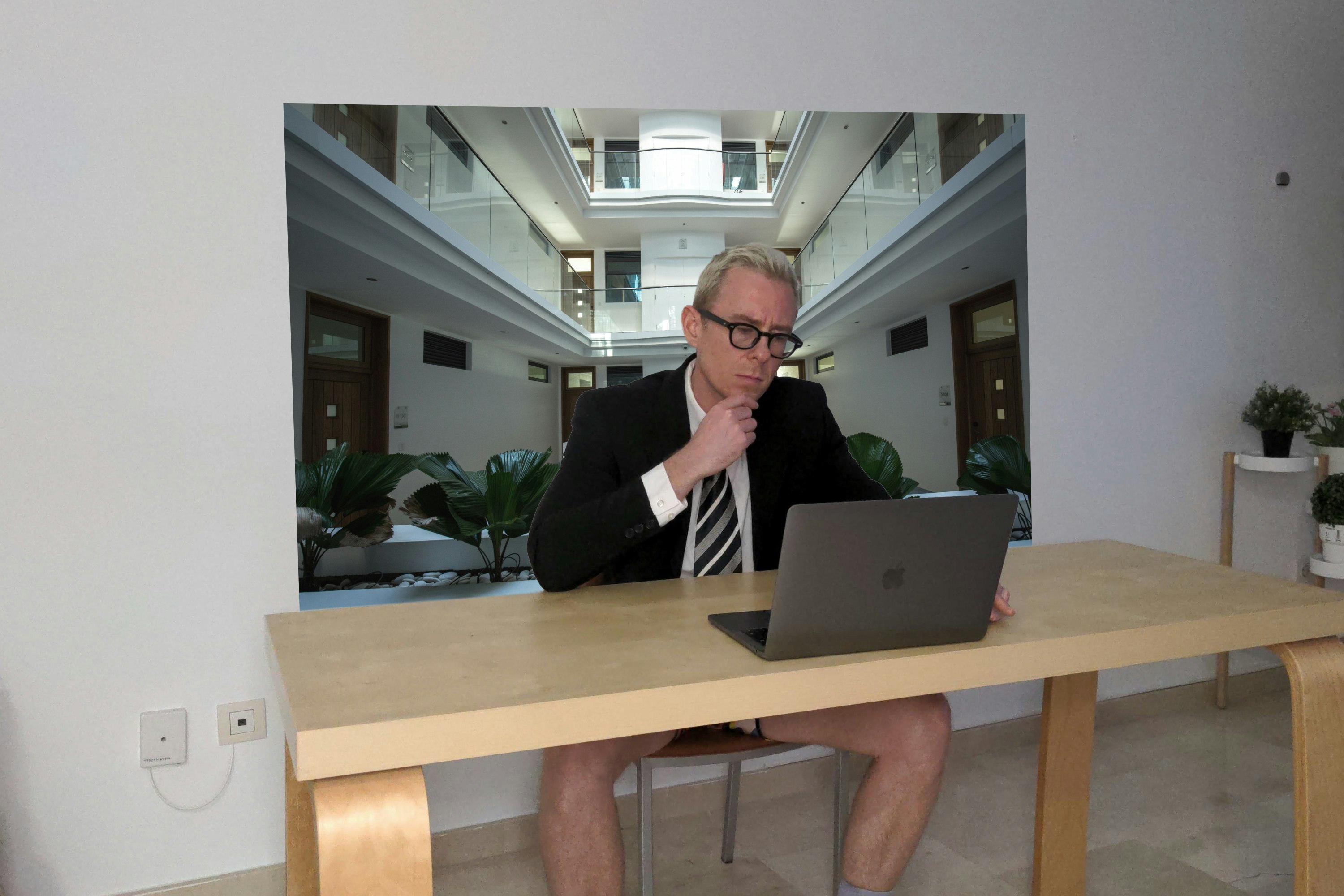 The Work From Home Backdrop gallery image