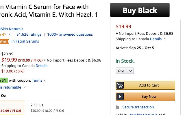 Buy Black Button gallery image