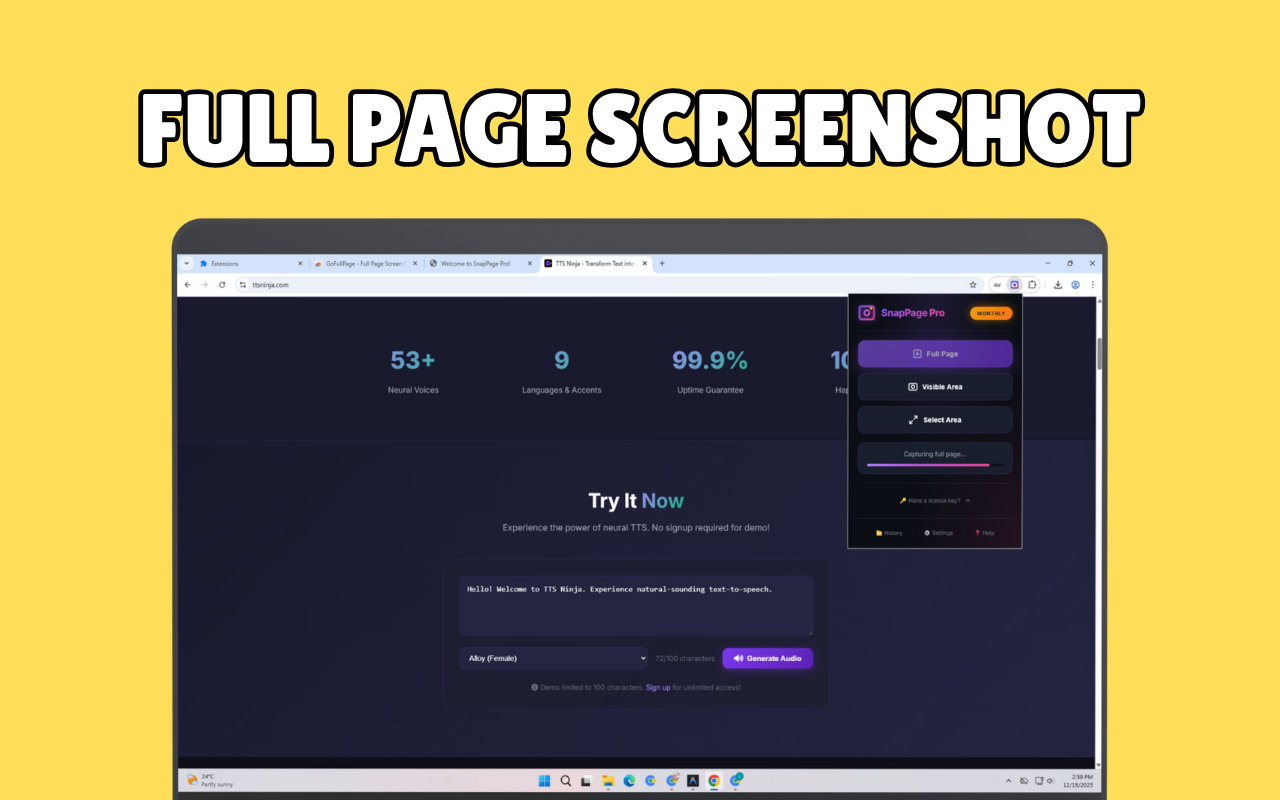 SnapPage Pro gallery image