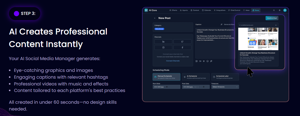 AI Cora gallery image
