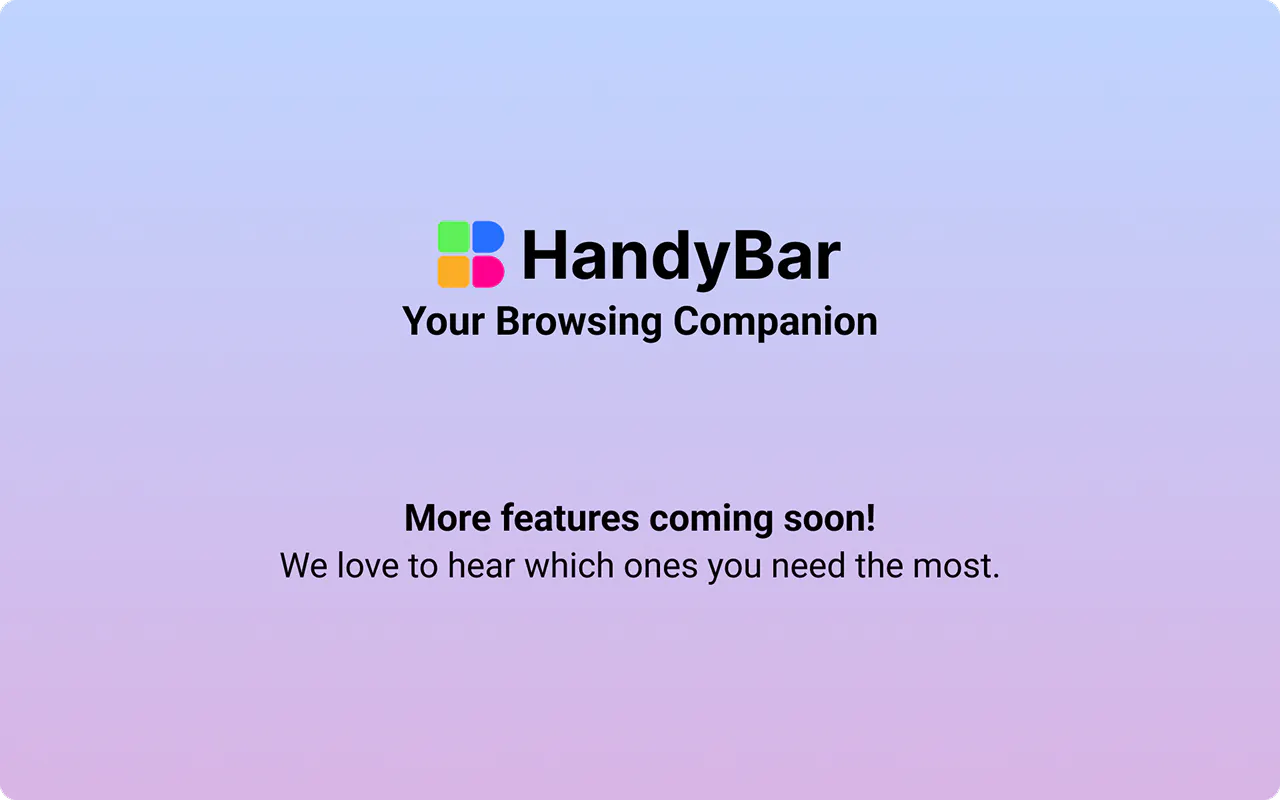 HandyBar gallery image