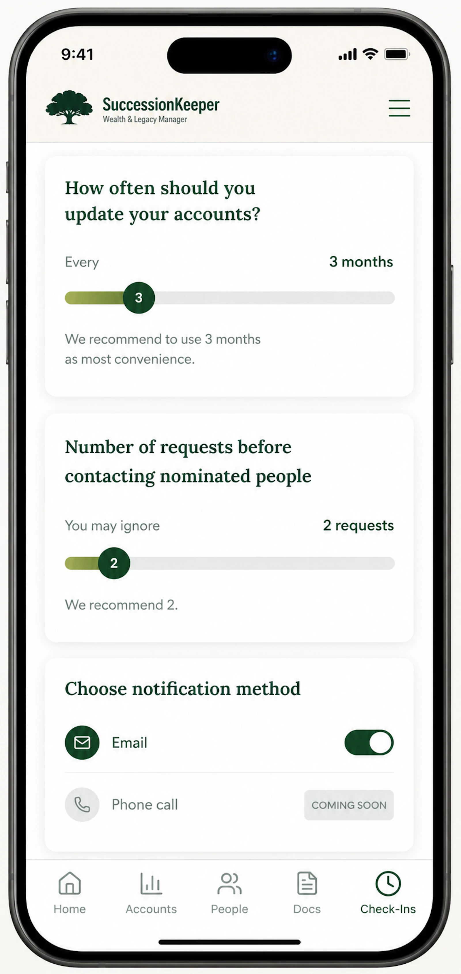 SuccessionKeeper screenshot 5