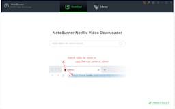NoteBurner Netflix Video Downloader media 1