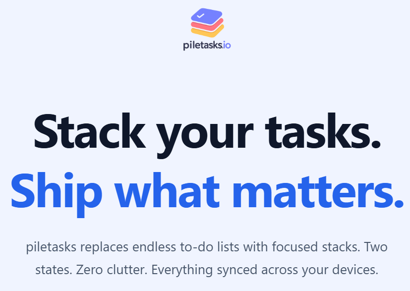 piletasks.io gallery image
