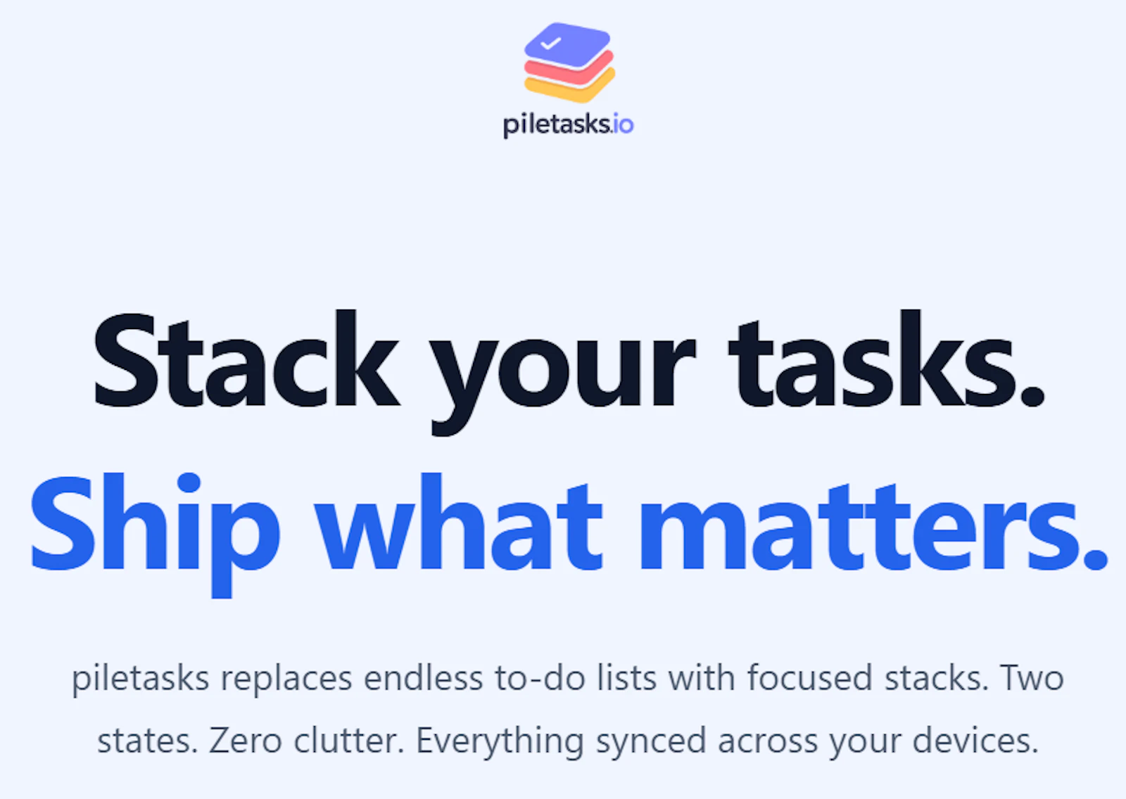 piletasks.io screenshot 2