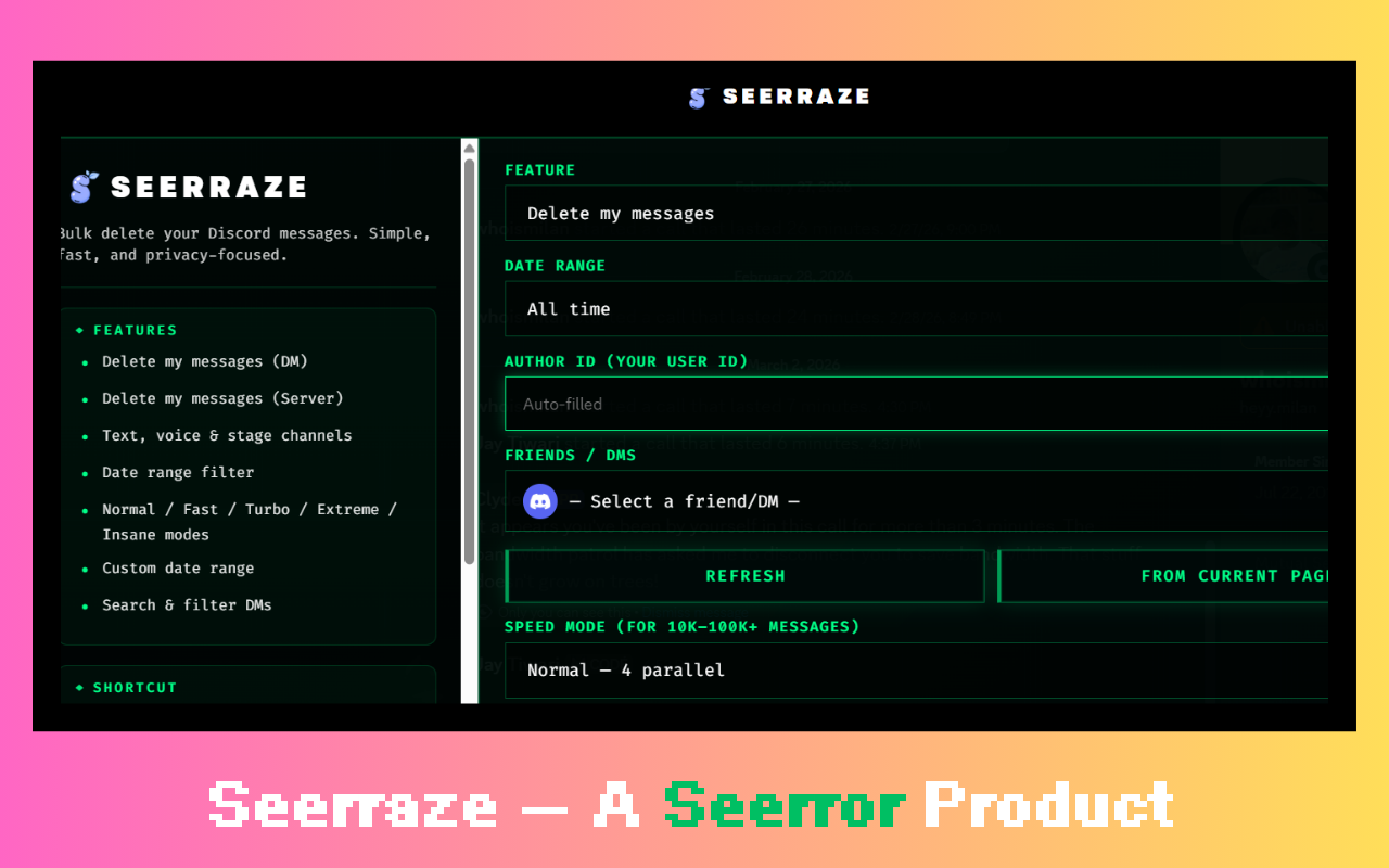 Seerraze - Screenshot 3 showing product features and functionality