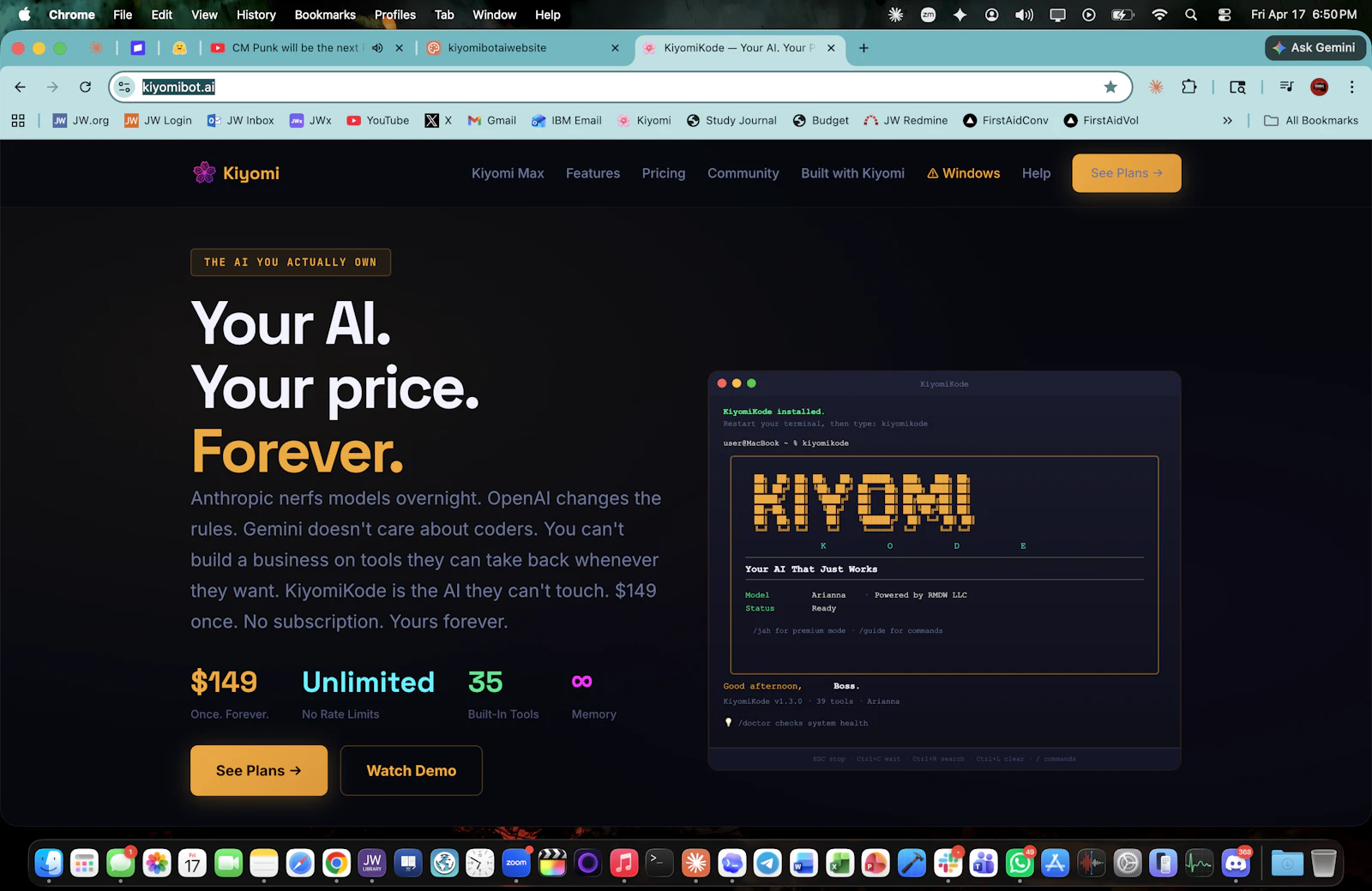KiyomiKode screenshot 3