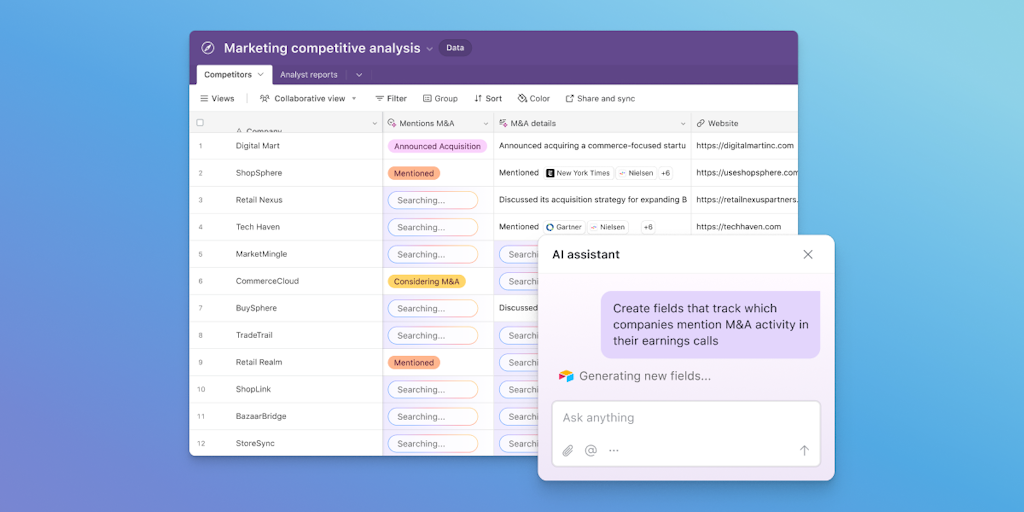 Airtable AI Assistant