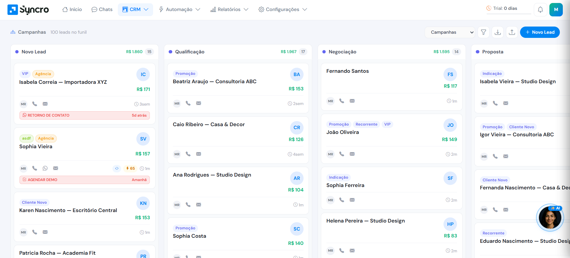 Syncro CRM gallery image