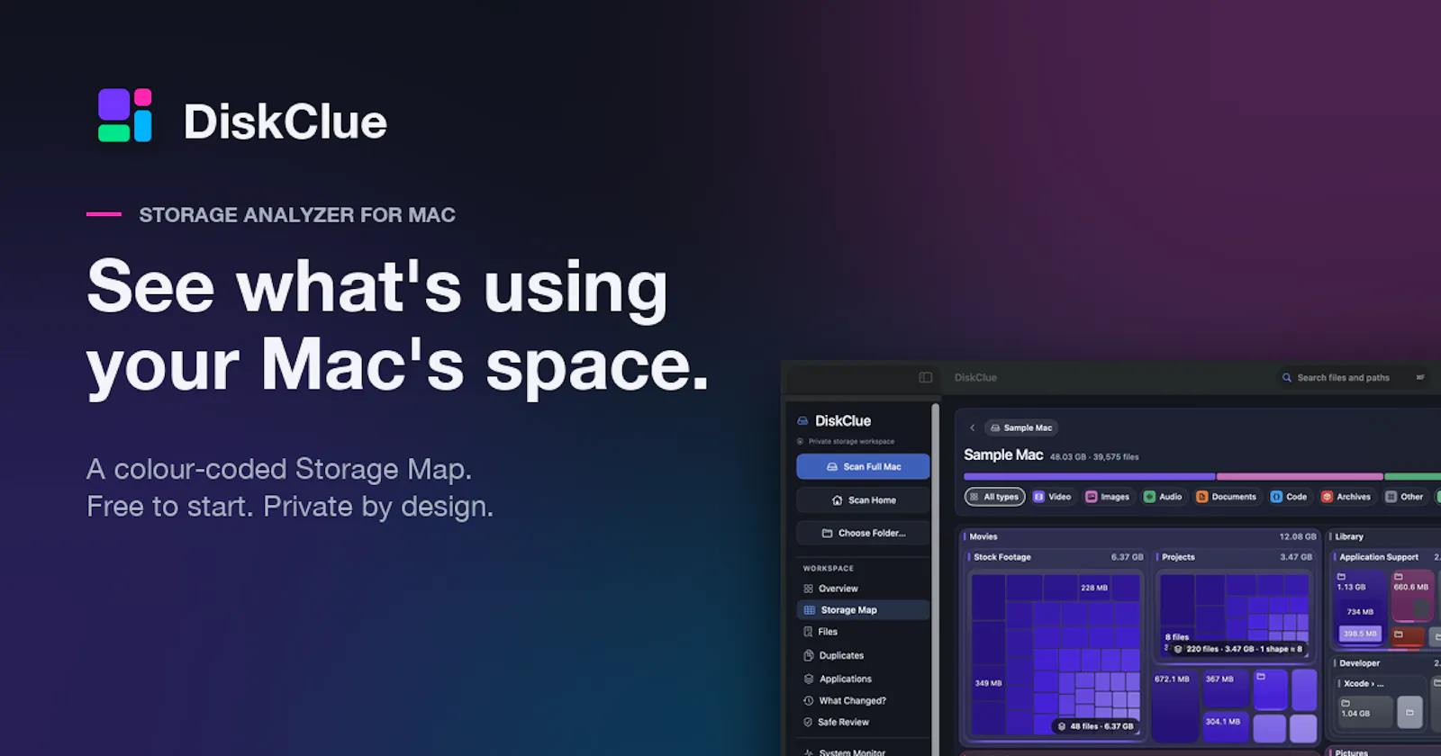 DiskClue screenshot 1