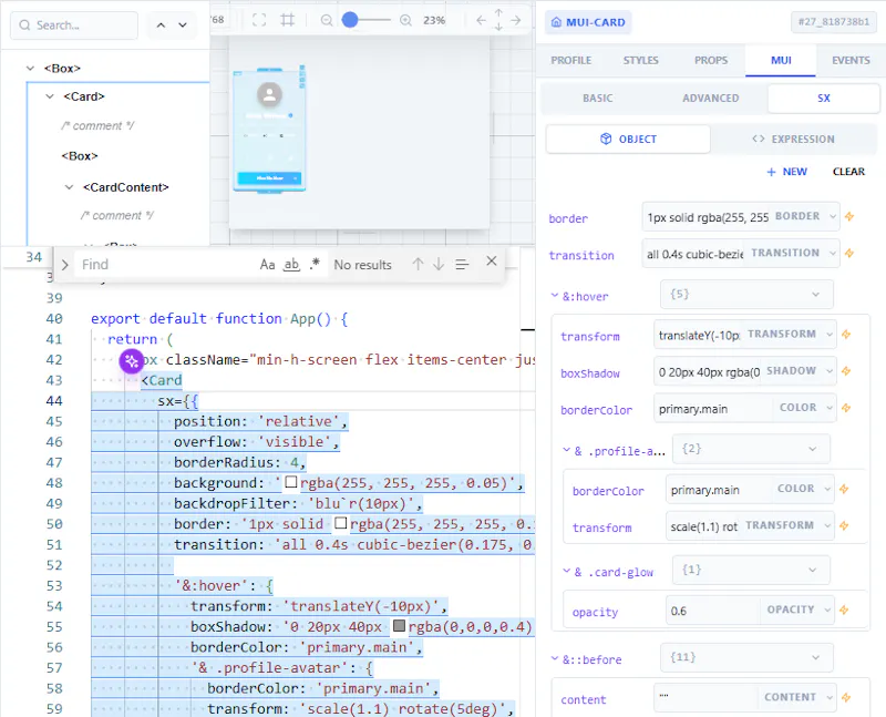 CrossUI Studio screenshot 8