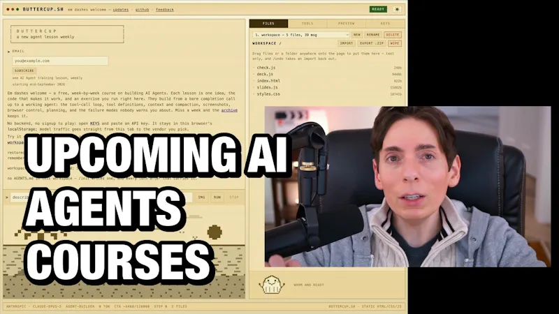 buttercup.sh screenshot 1 (video preview)