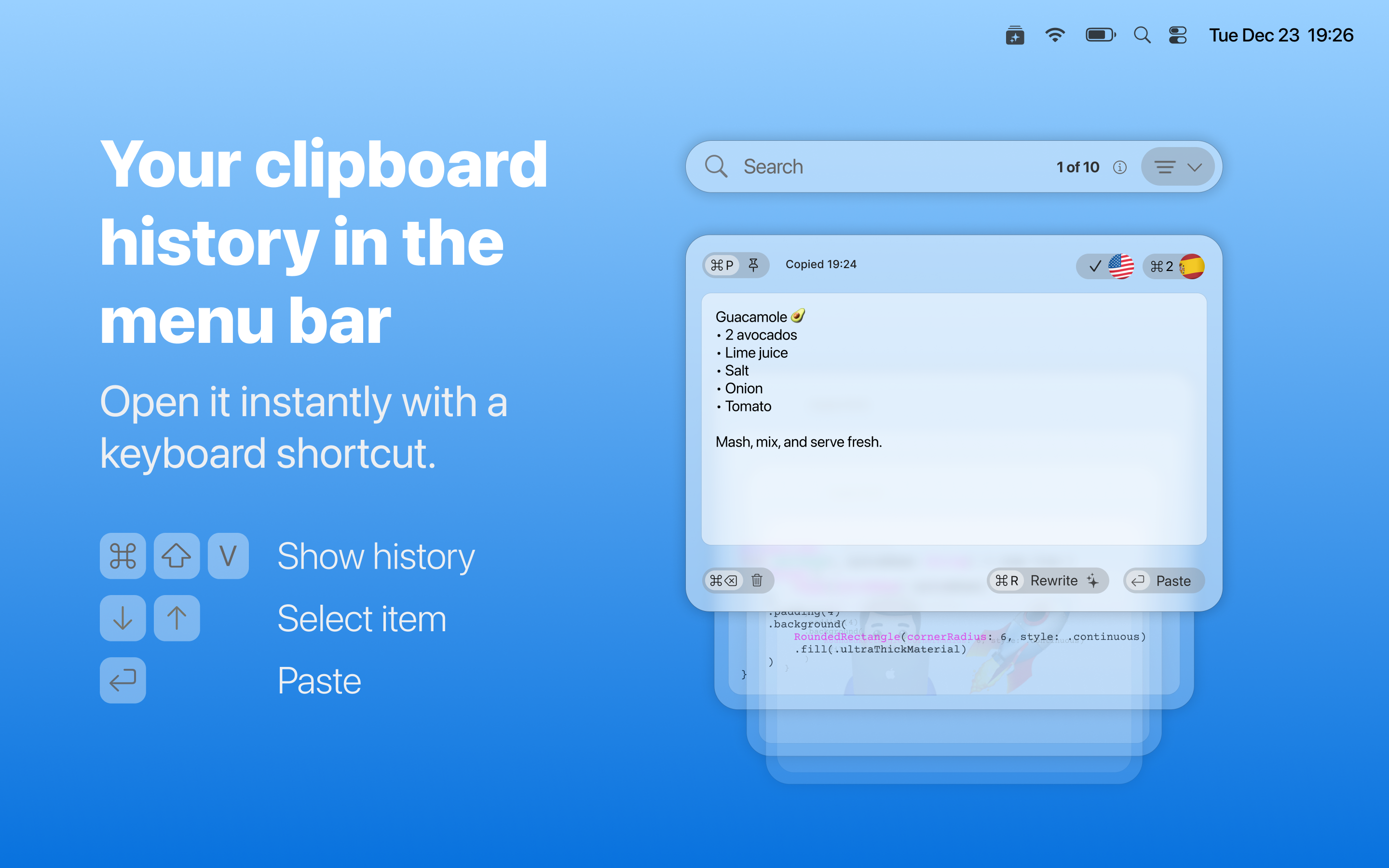 Better Clipboard - Main product screenshot demonstrating key features and user interface