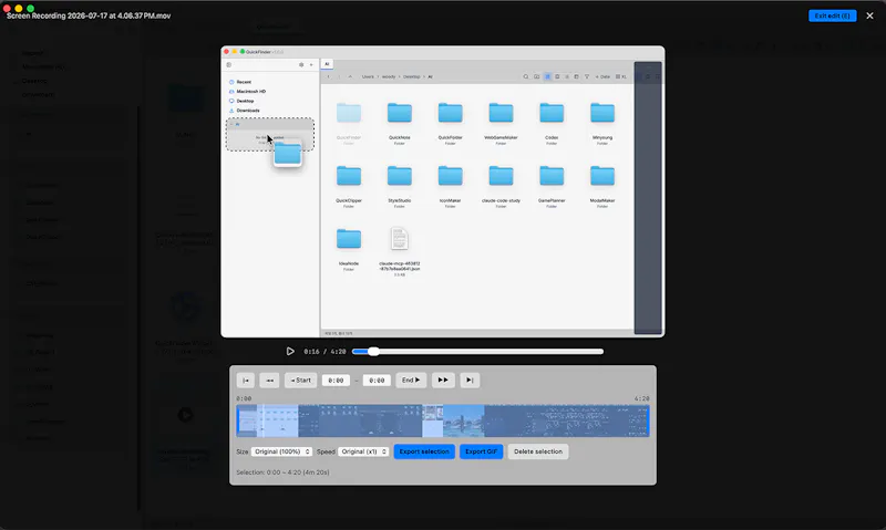 QuickFinder screenshot 2