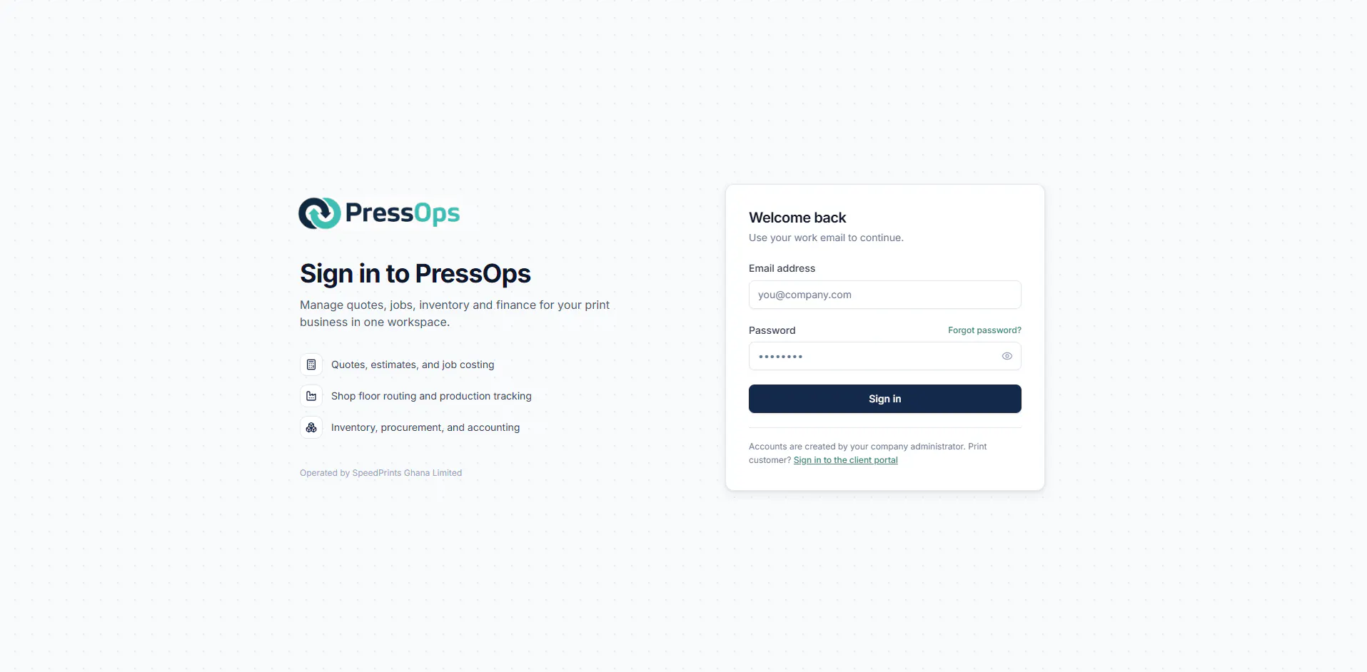 PressOps - ERP for Commercial Printers! gallery image