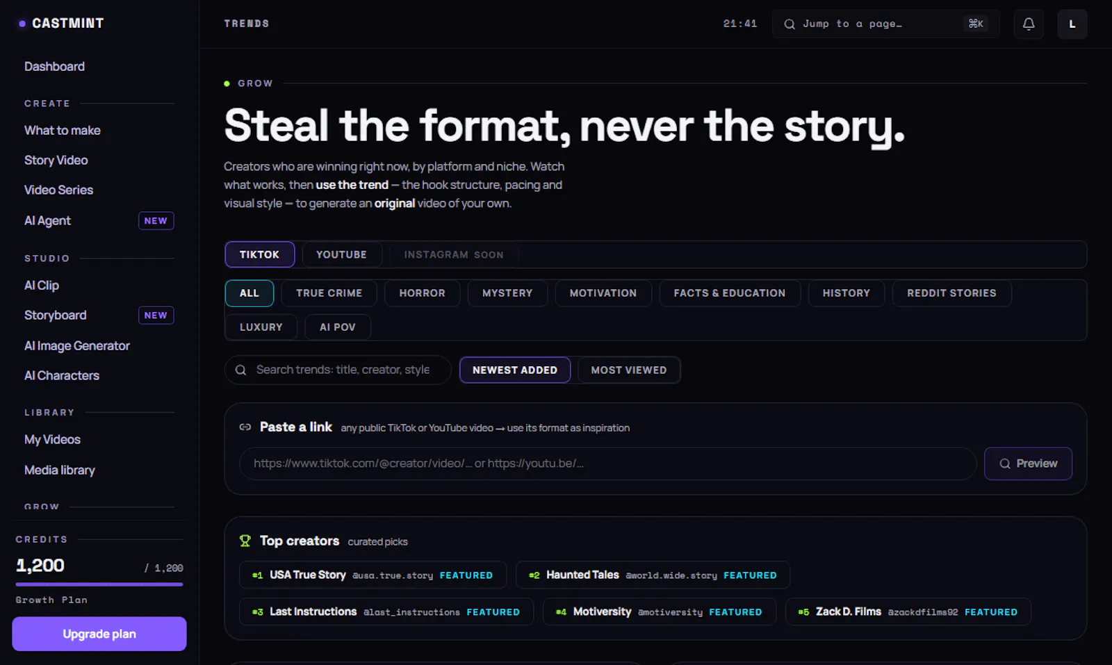 Castmint screenshot 3