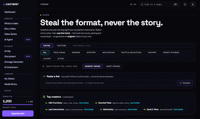 Castmint screenshot 3