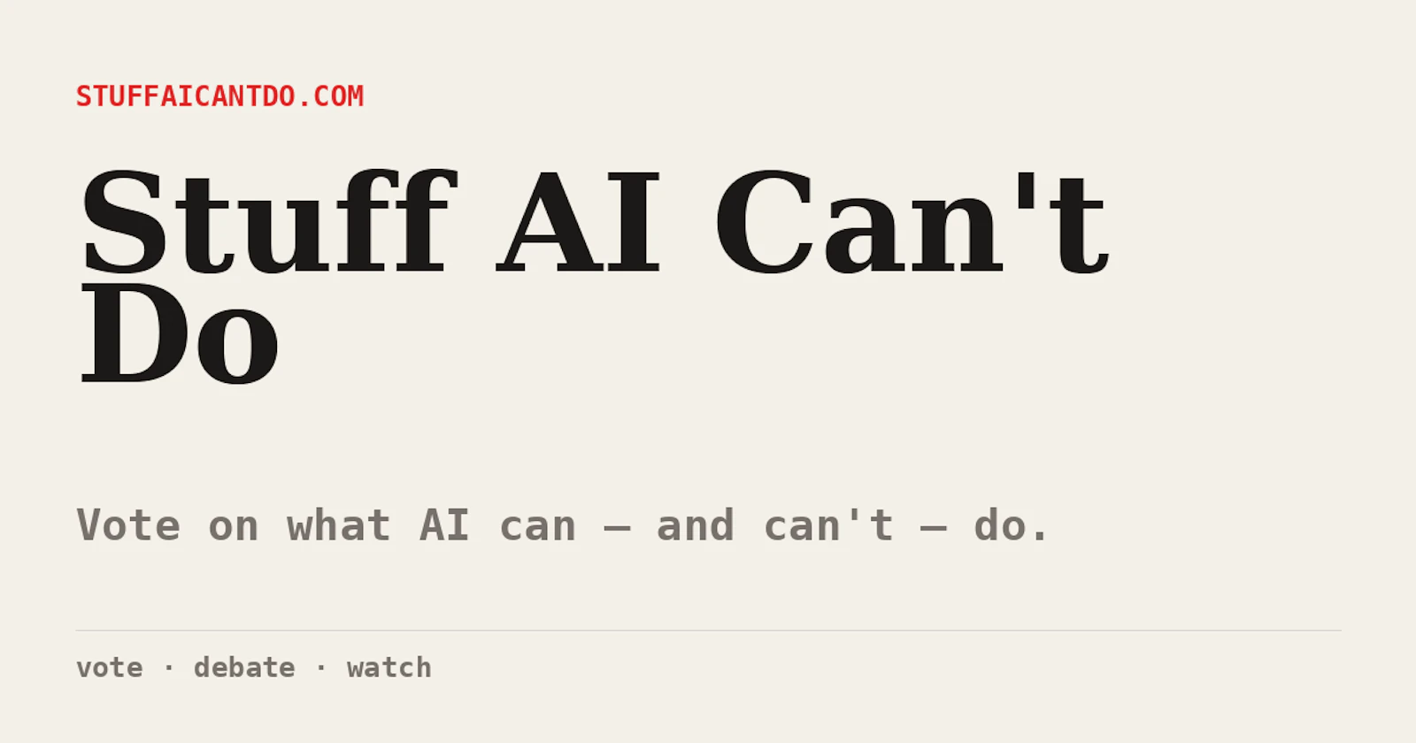 Can AI do this or not ? screenshot 1