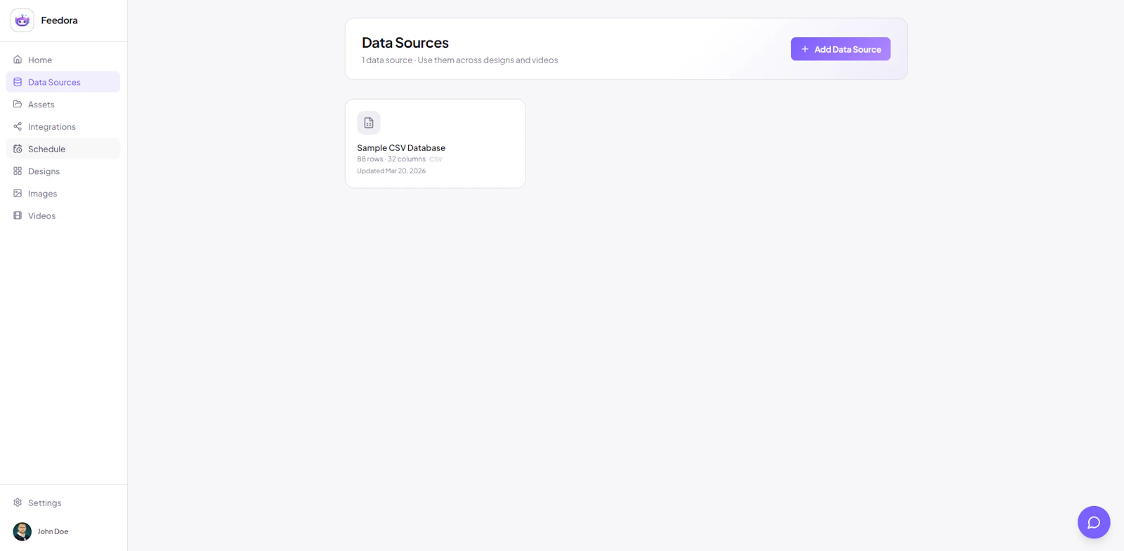 Feedora.io screenshot 2