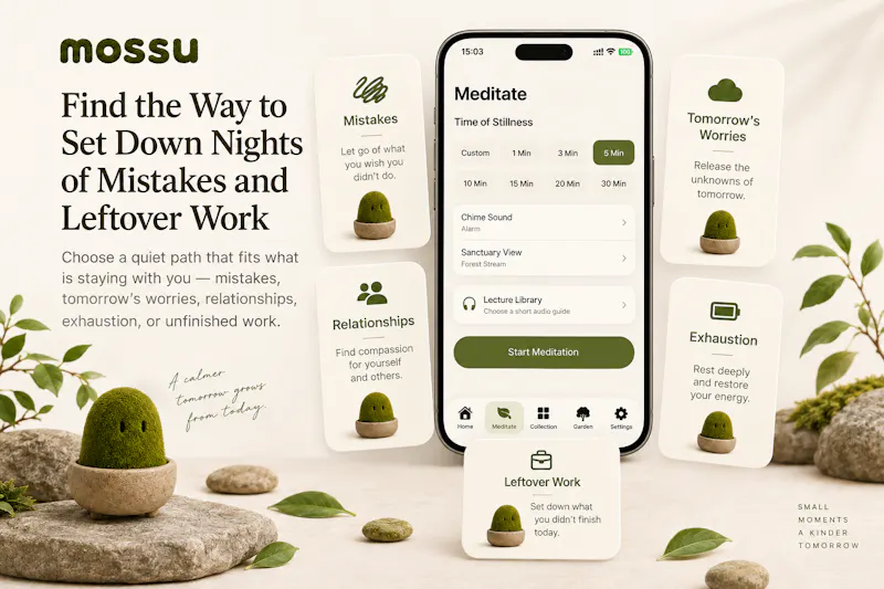 Mossu: Meditation Timer & Grow screenshot 7