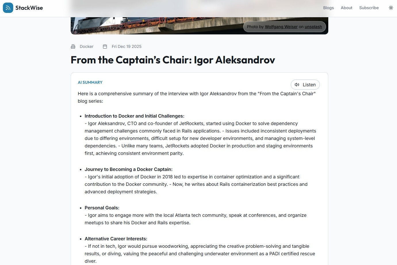 StackWise gallery image