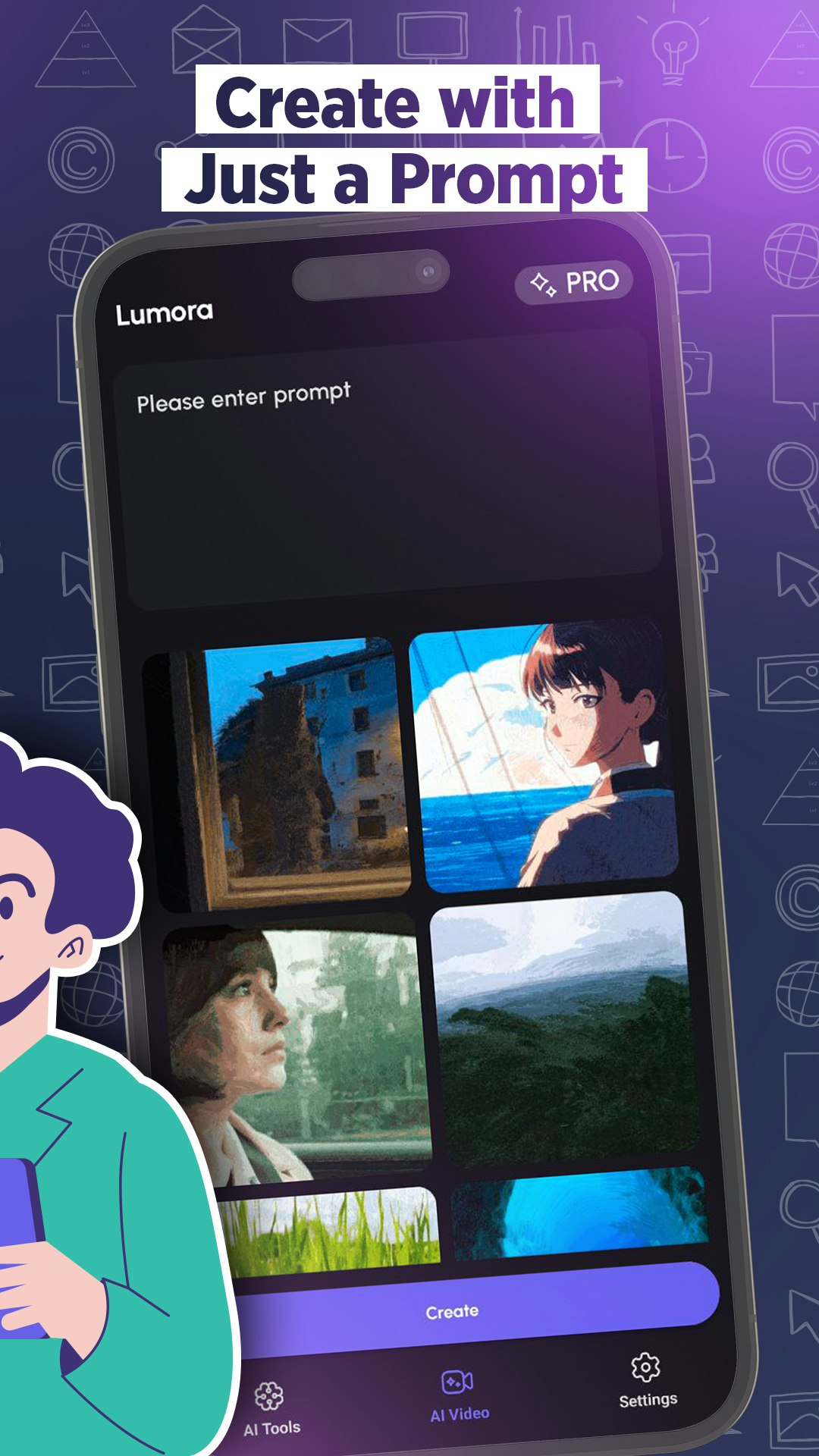 Lumora: AI Video Generator media 2