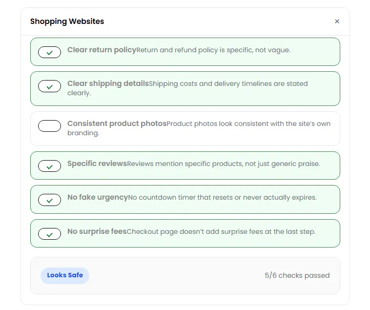 Website Safety Checklist gallery image