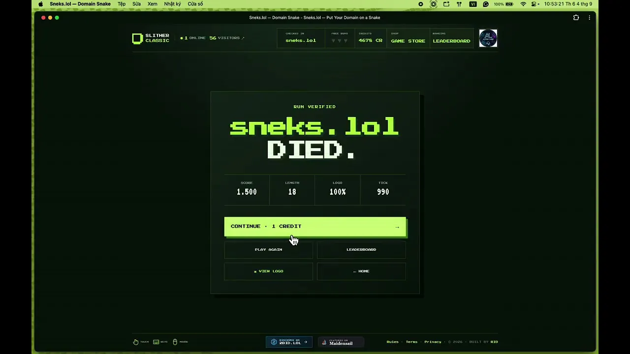 Sneks.lol gallery image