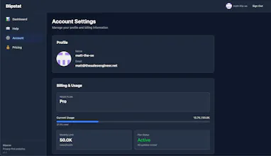 Blipstat gallery image