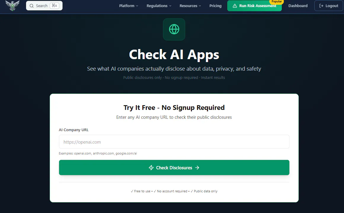 HAIEC: DIY AI Compliance You Can Prove gallery image