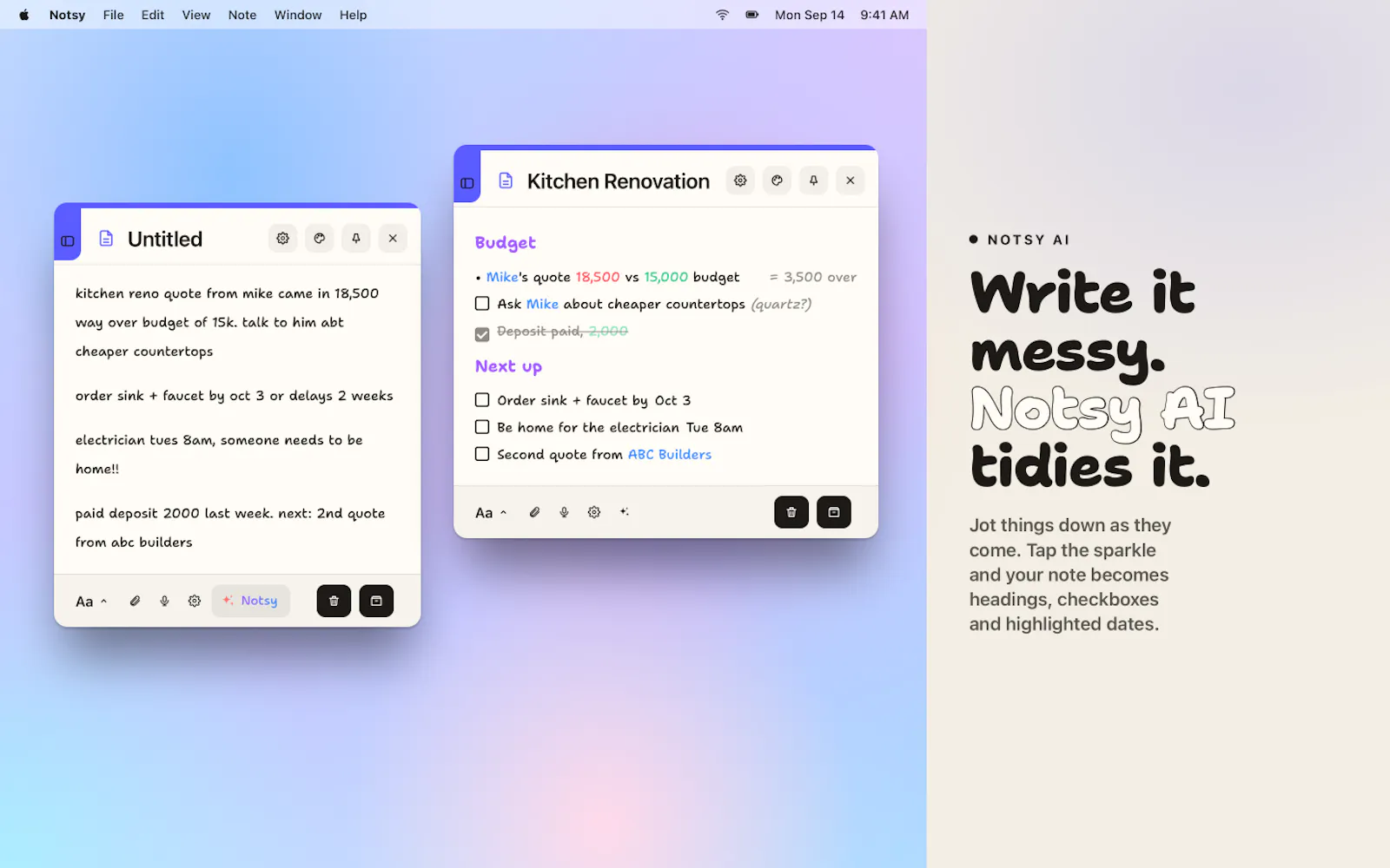Notsy screenshot 3