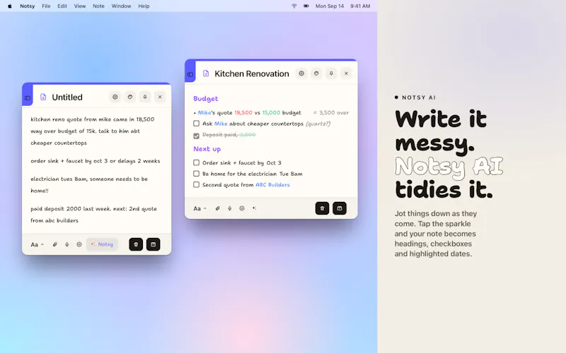 Notsy screenshot 3