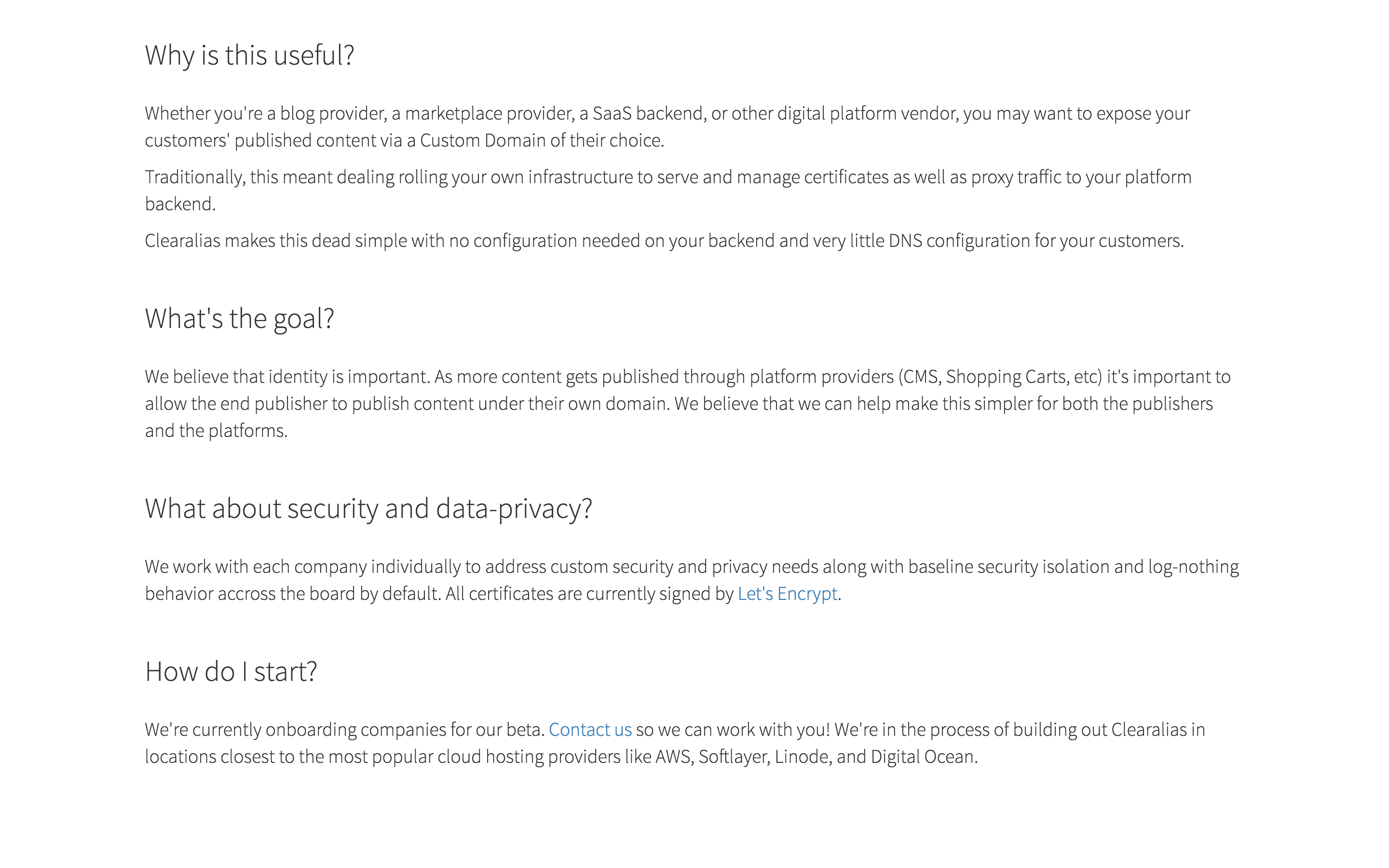 Clearalias gallery image