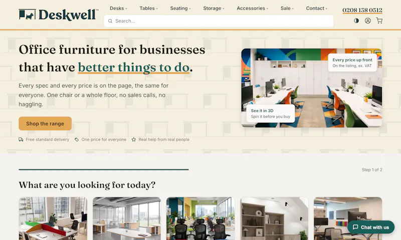 Deskwell Office Furniture screenshot 1