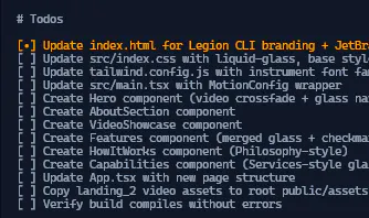 Legion CLI gallery image