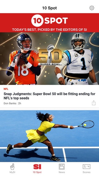 Sports Illustrated app gallery image