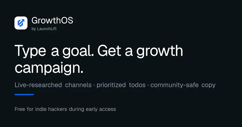 GrowthOS screenshot 1