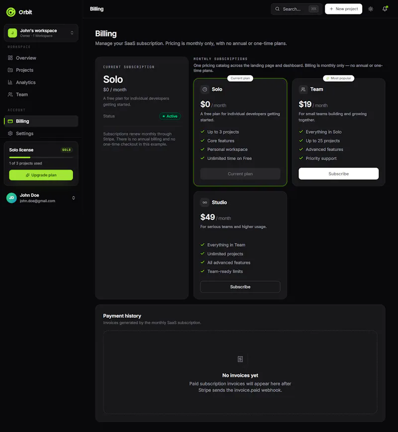Orbit screenshot 3
