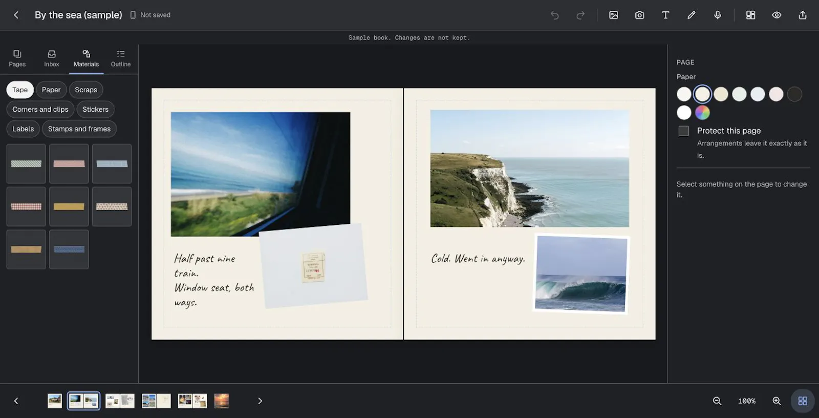 tbf scrapbook screenshot 4