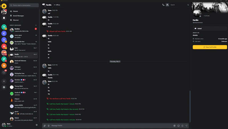 Echoed screenshot 6