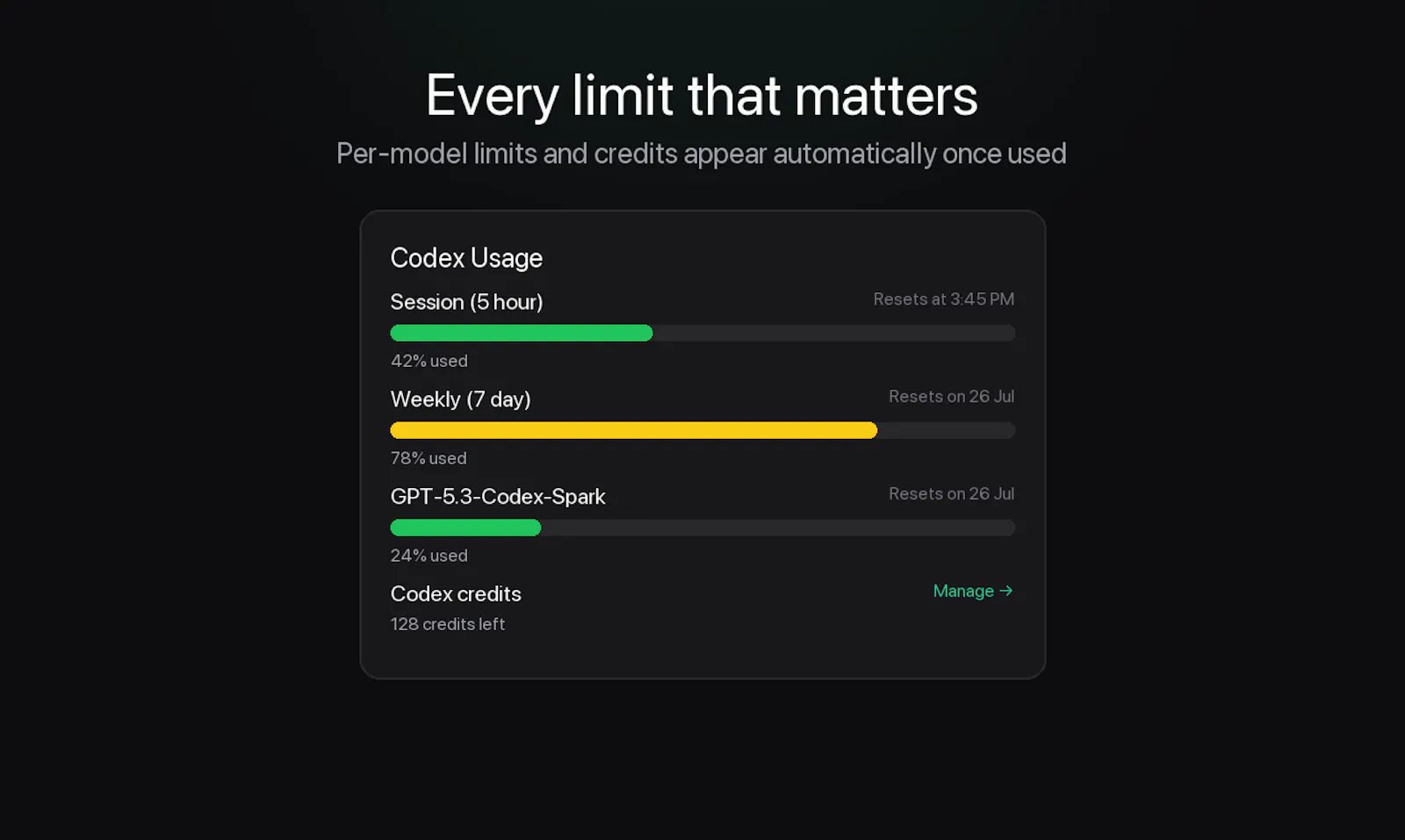 CodexUsageBar screenshot 5